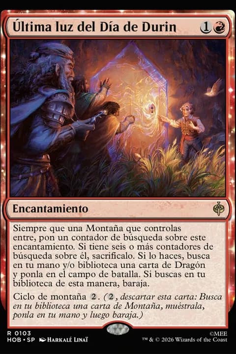 Última luz del Día de Durin