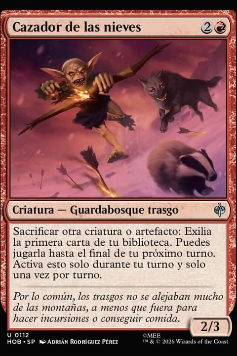 Cazador de las nieves