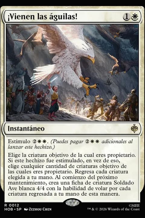 ¡Vienen las águilas!