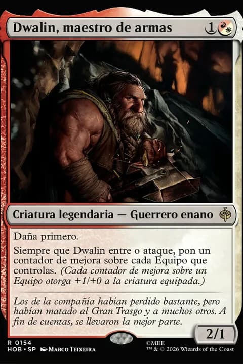 Dwalin, maestro de armas