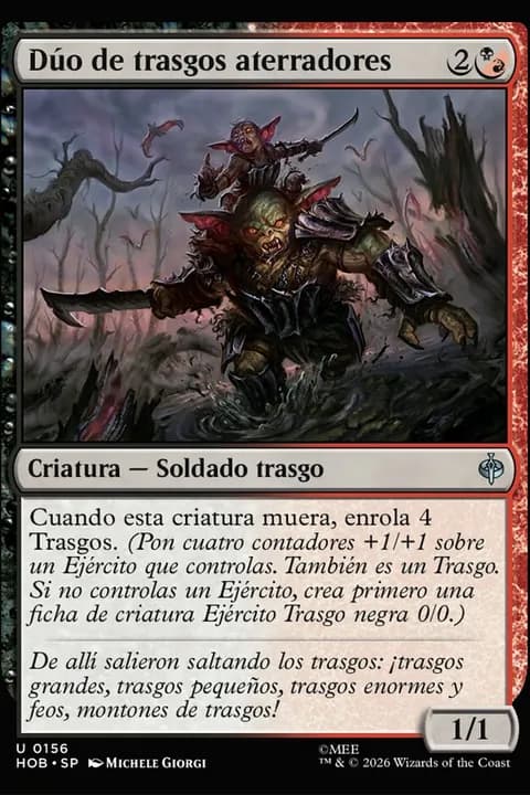 Dúo de trasgos aterradores