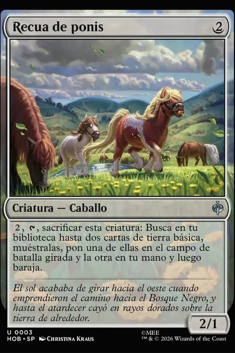 Recua de ponis