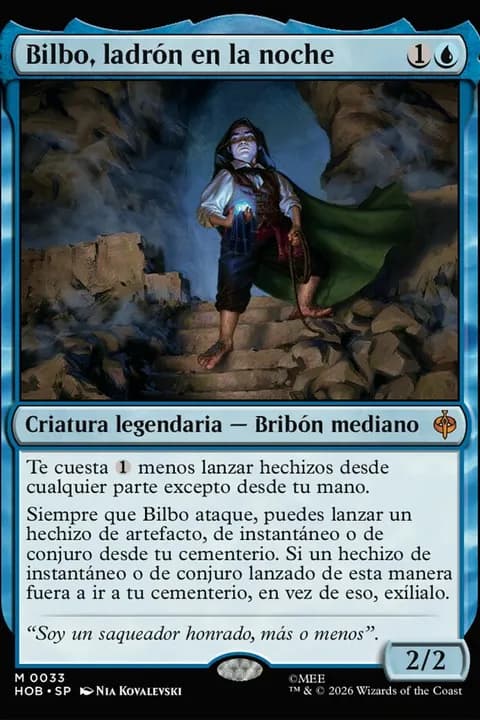 Bilbo, ladrón en la noche