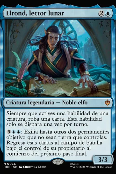 Elrond, lector lunar