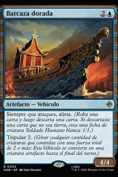 Barcaza dorada