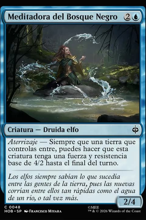 Meditadora del Bosque Negro