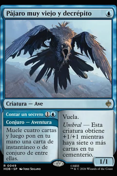 Most Decrepit Old Bird // Speak Secrets
