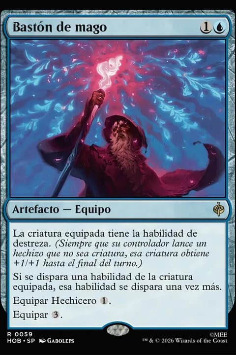 Bastón de mago