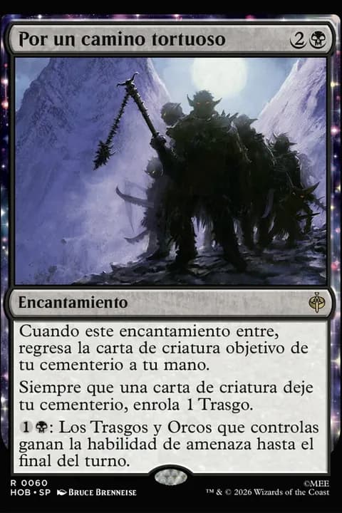 Por un camino tortuoso