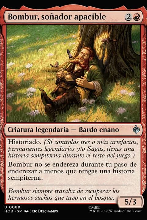 Bombur, soñador apacible