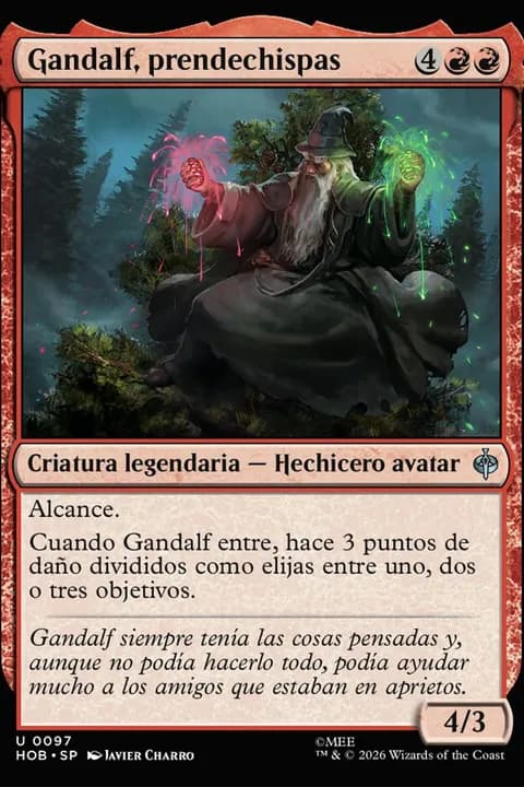Gandalf, prendechispas