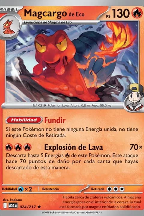 Magcargo de Ethan