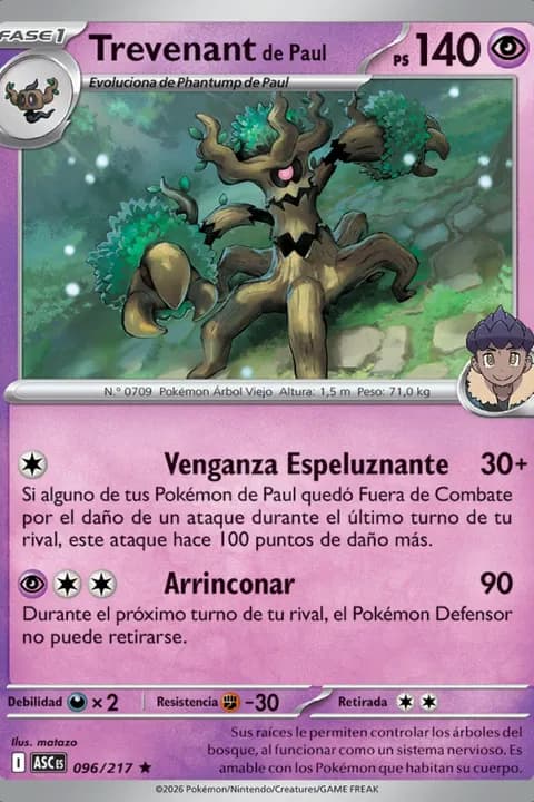 Trevenant de Paul