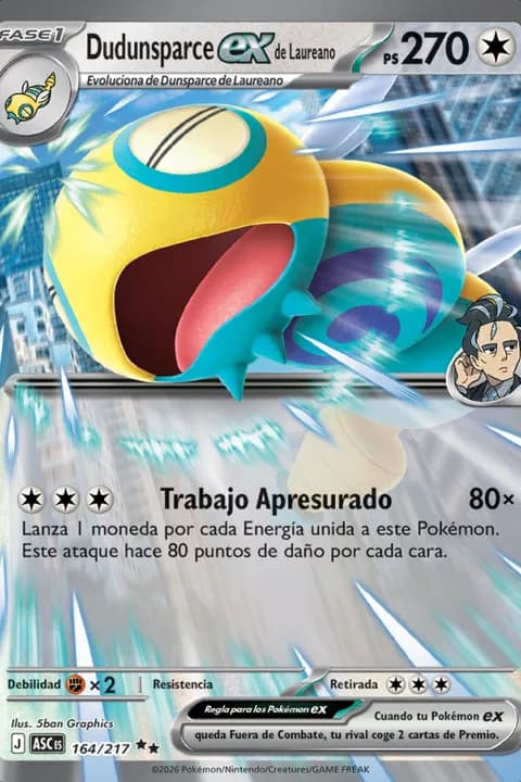 Dudunsparce ex de Laureano