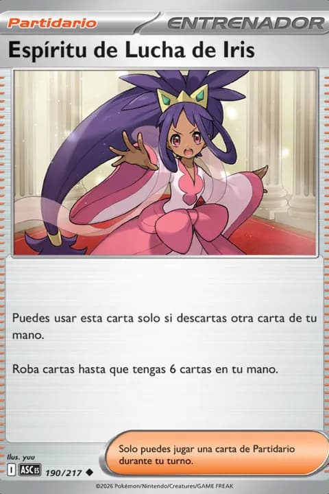 Espíritu de Pelea de Iris