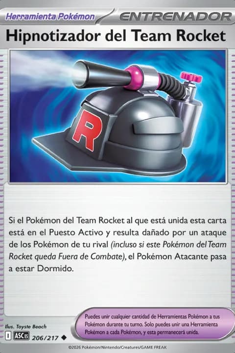 Hipnocasco del Equipo Rocket