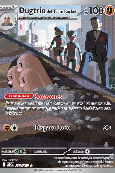 Dugtrio del Equipo Rocket