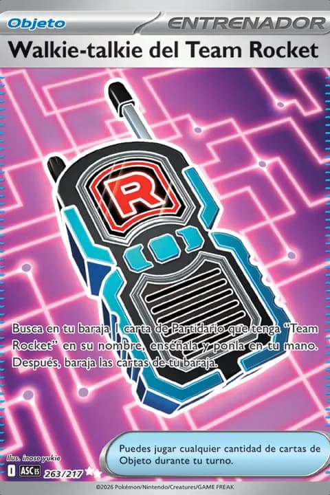 Walkie-talkie del Equipo Rocket