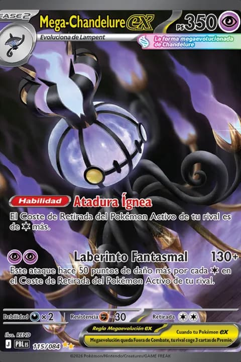 Mega-Chandelure ex