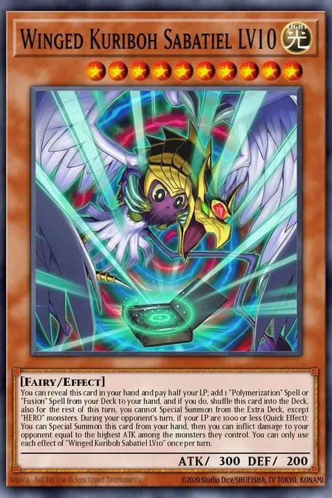Kuriboh Alado Sabatiel LV10