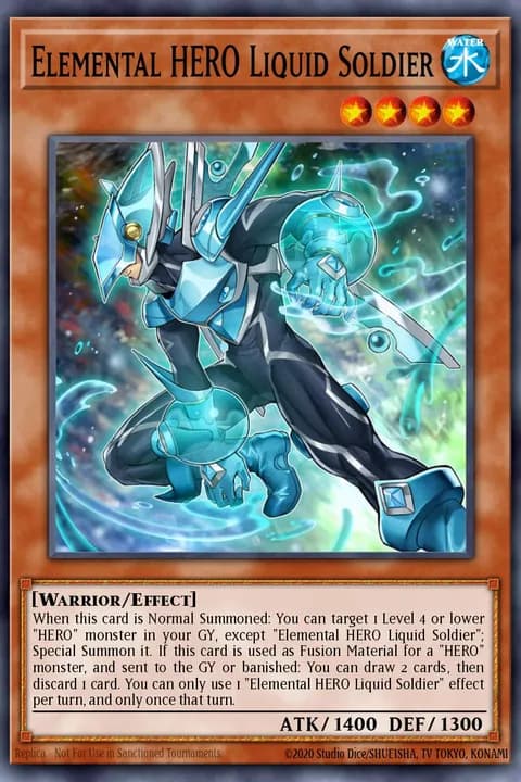 HÉROE Elemental Soldado Líquido