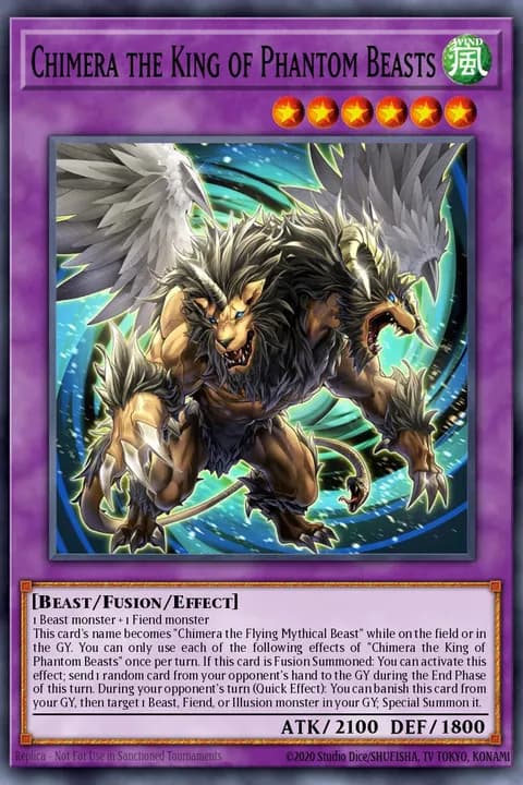 Quimera el Rey de la Bestia Fantasma