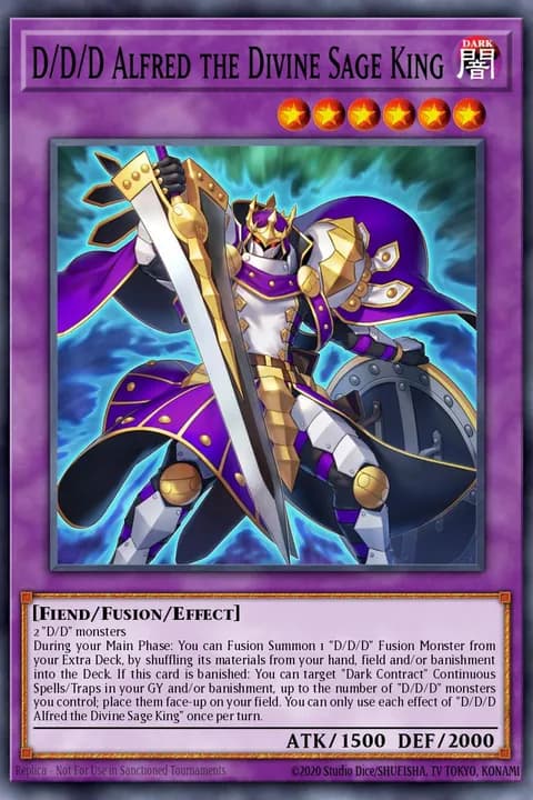 D/D/D Alfred, el Divino Rey Ilustrado