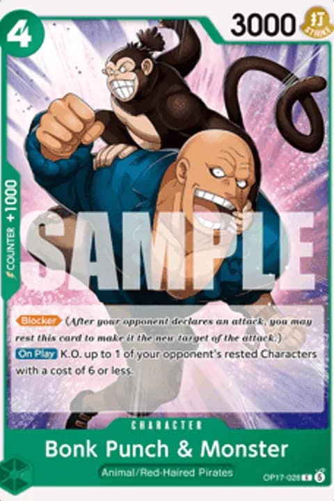 Bonk Punch & Monster