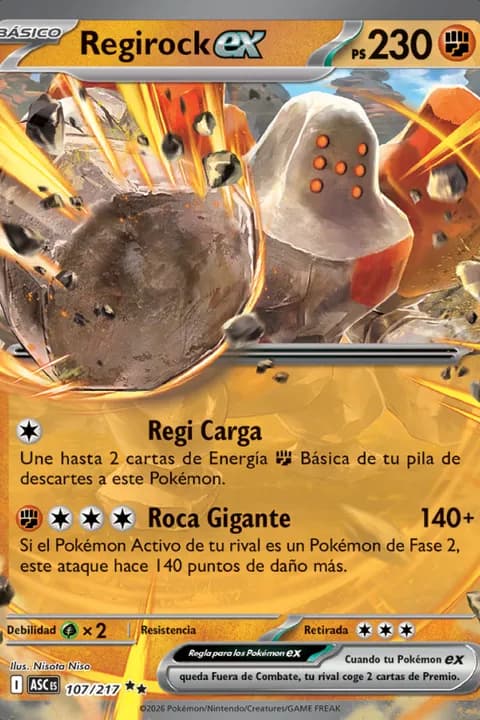 Regirock ex