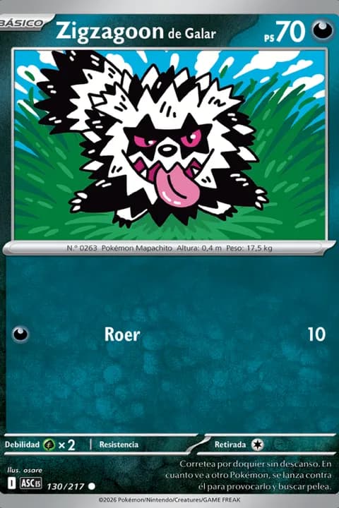 Zigzagoon de Galar