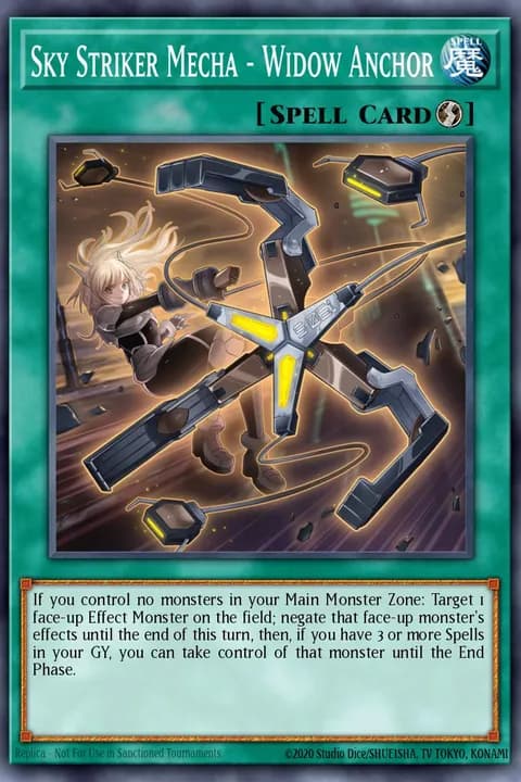 Caza del Cielo Mecha - Ancla de Viuda